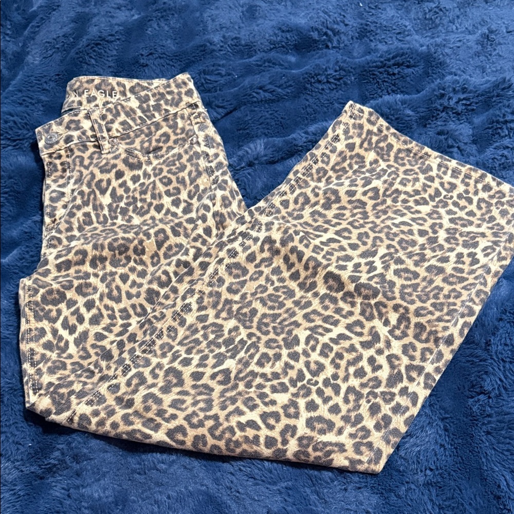 American Eagle Animal Print Shorts